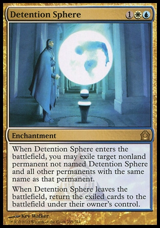 MTG : Detention Sphere : Oblivion Ring