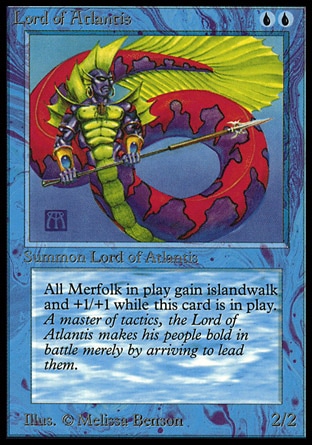 Lord of Atlantis  4th Edition MTG Card Exact as pictured 