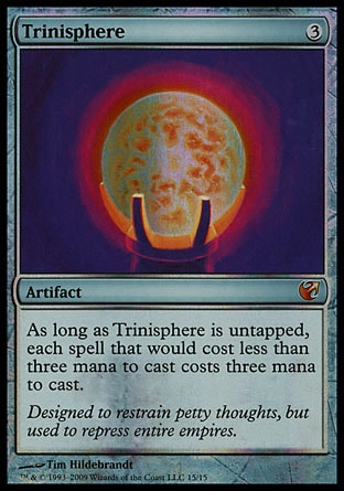 MTG : Trinisphere : Total cost