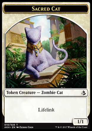 token Sacred Cat